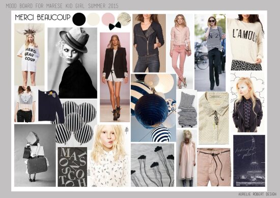 MOOD BOARD KID GIRL SUMMER 15 MARESE